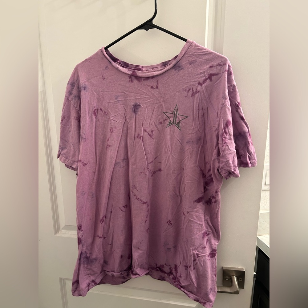 Vintage Jeffree Star Purple Tie-Dye shirt